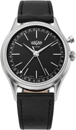 Vulcain Watch Cricket President 39mm Black 100173A00.BAC201