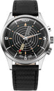 Vulcain Watch Nautical Heritage Black Beige Patina 100252SB07.BAC149