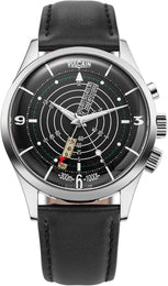 Vulcain Watch Nautical Heritage Black White Luminova 100252PB08.BAC101