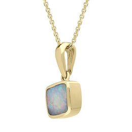 00028786 18ct Yellow Gold Opal Unique Necklace UPOP251