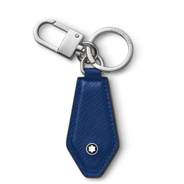 Montblanc Sartorial Diamond Shaped Key Fob Blue 130818