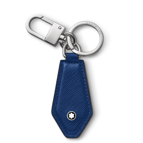 Montblanc Sartorial Diamond Shaped Key Fob Blue 130818