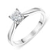 18ct White Gold 0.25ct Diamond Brilliant Cut Solitaire Ring R561