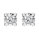 18ct White Gold 0.30ct Brilliant Cut Diamond Solitaire Stud Earrings BLC-237