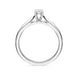 18ct White Gold 0.38ct Diamond Claw Set Solitaire Ring R559