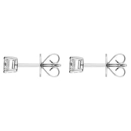 18ct White Gold 0.40ct Diamond Solitaire Stud Earrings FEU2068