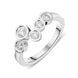 18ct White Gold 0.51ct Diamond Bubble Ring BLC-123