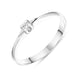 18ct White Gold Brilliant Cut Diamond Solitaire Ring BLC-154