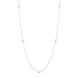 18ct White Gold Diamond Long Necklet N1023