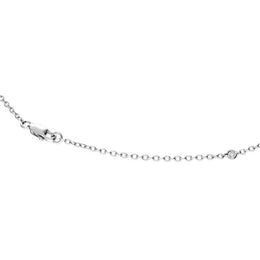 18ct White Gold Diamond Long Necklet N1026