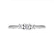 18ct White Gold Diamond Three Stone Ring, BLC-307_2