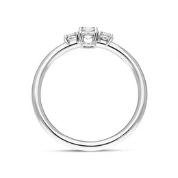 18ct White Gold Diamond Three Stone Ring, BLC-307_3