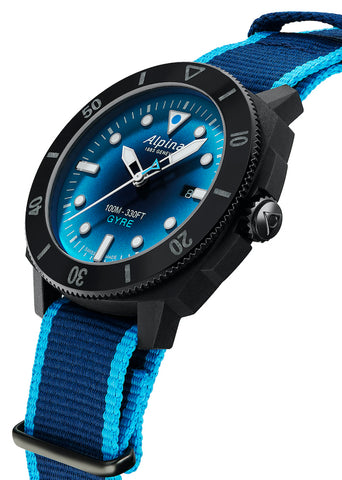 Alpina Seastrong Diver Gyre Smoked Blue Mens D