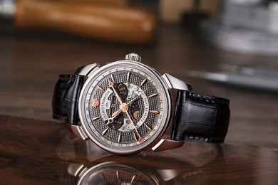 Cuervo y Sobrinos Watch Historiador Luna Negra Limited Edition