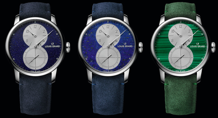 Louis Erard Watch Excellence Le Regulator Metier D'Art Aventurine Limited Edition