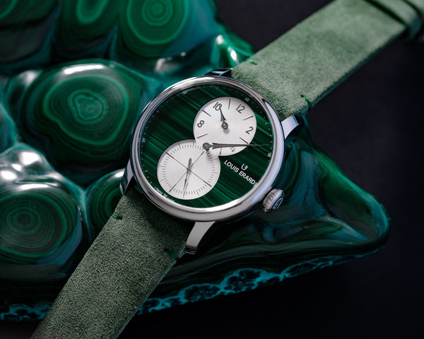 Louis Erard Watch Excellence Le Regulator Metier D'Art Malachite Limited Edition