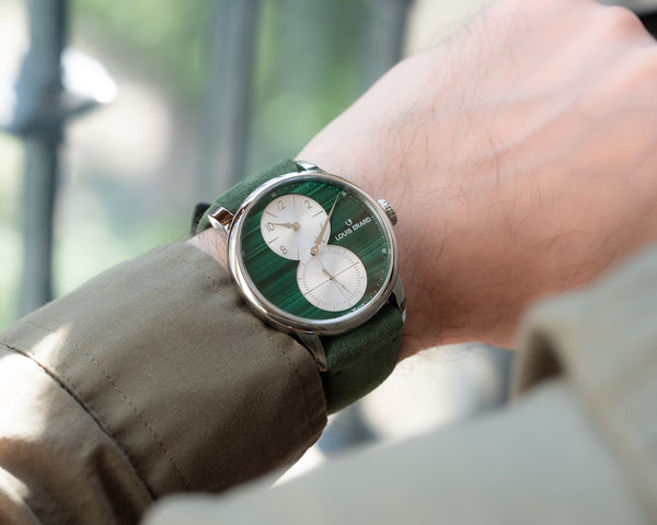 Louis Erard Watch Excellence Le Regulator Metier D'Art Malachite Limited Edition