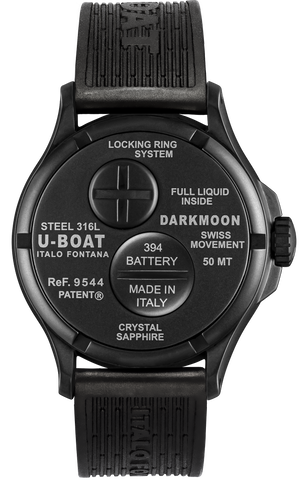 U-Boat Darkmoon 44 Black Curve PVD