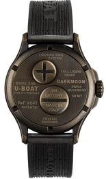 U-Boat Darkmoon 40 Brown Black Curve Vintage