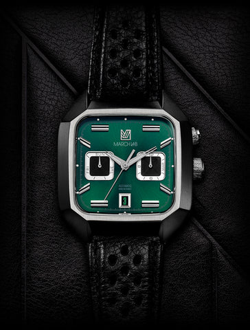 March LA.B Watch AM2 Automatic Shades Forest Green Limited Edition