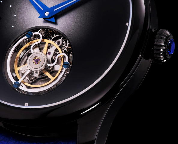 Astbury & Kent Watch Stellaris Tourbillon Black Dial