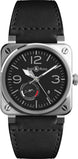 Bell & Ross Watch BR 03 97 Reserve De Marche BR0397-BL-SI/SCA