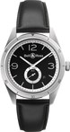 Bell & Ross Watch Vintage BR 123 Black Silver BRV123-BS-ST/SCA