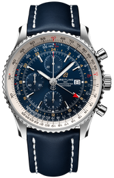 Breitling Watch Navitimer 1 Chronograph GMT 46 Leather Tang Type A24322121C2X1