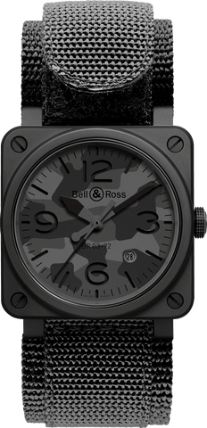 Bell & Ross Watch BR 03 92 Black Camo D