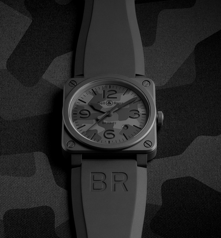 Bell & Ross Watch BR 03 92 Black Camo D