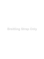 Breitling Strap Superocean Leather For Tang Pin Regular Black 22mm