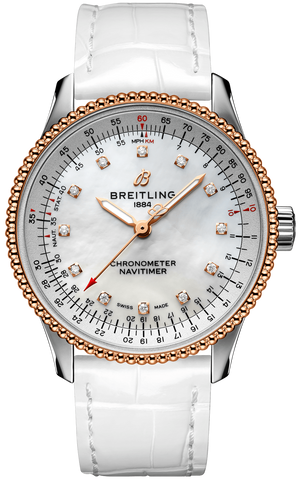 Breitling Watch Navitimer Automatic 35 Reg Gold Ladies U17395211A1P3