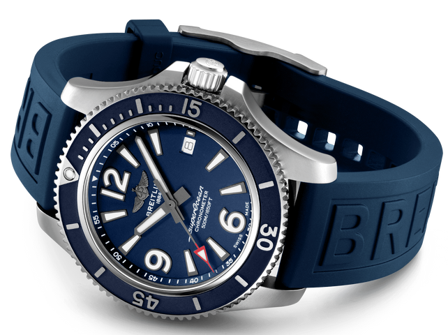 Breitling Watch Superocean Automatic 42 Blue Steel