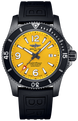 Breitling Watch Superocean Automatic 46 Black Steel Yellow M17368D71I1S2