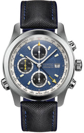 Bremont Watch World Timer ALT1-WT Blue Chalgrove Strap