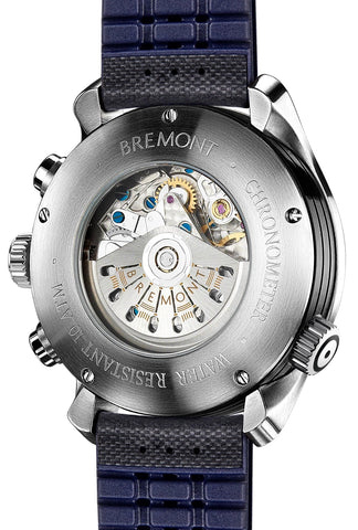 Bremont Watch World Timer ALT1-WT Blue Chalgrove Strap