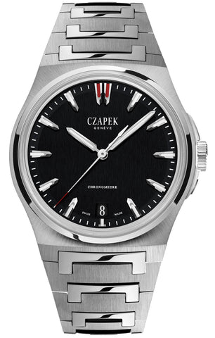 Czapek Watch Antarctique Terre Adelie Black Ink Red Tip Limited Edition Black Ink with Red Tip