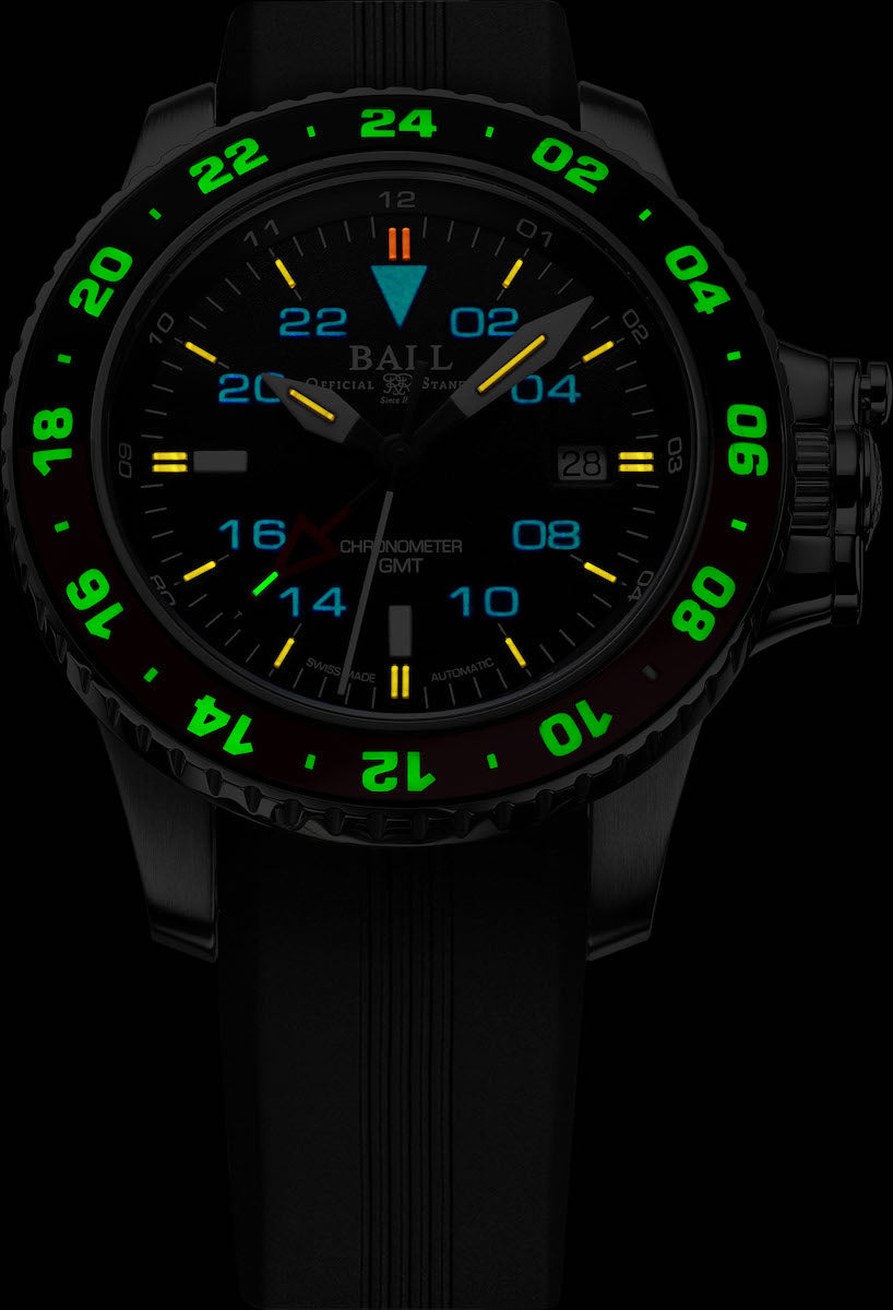 Ball Watch Company Engineer Hydrocarbon AeroGMT II DG2018C-P3C-BK Watch ...