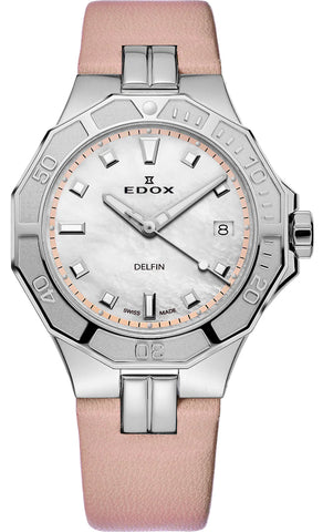 Edox Watch Delfin Diver Date Lady 53020 3C NARN