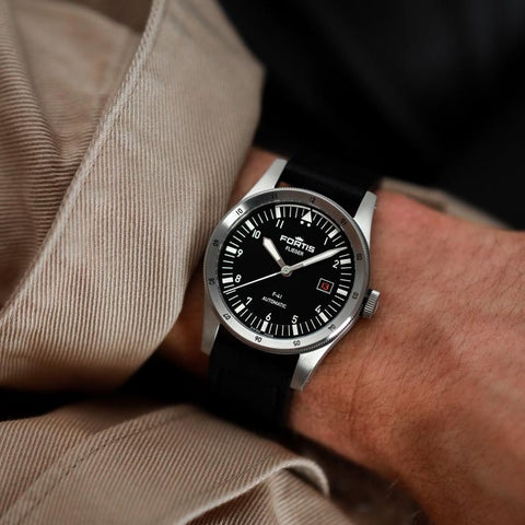 Fortis Flieger F-41 Automatic Black