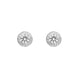 18ct White Gold 0.48ct Diamond Brilliant Cut Round Stud Earrings