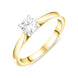 18ct Yellow Gold 0.50ct Diamond Brilliant Cut Solitaire Ring