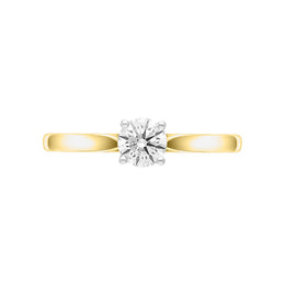 18ct Yellow Gold 0.71ct Diamond Brilliant Cut Solitaire Ring