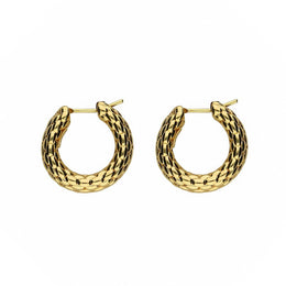 Fope Luci 18ct Yellow Gold Hoop Earrings