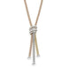 Fope MiaLuce 18ct Yellow Gold 0.97ct Diamond Lariat Necklace