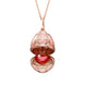 Faberge Palais Tsarskoye Selo Rose Locket With Heart Surprise 1151FP2131