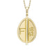 Faberge 1842 18ct Yellow Gold Grande Egg Pendant 2595 _2