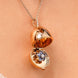 Faberge 18ct Rose Gold Diamond Sapphire Forget Me Not Surprise Locket 2396