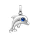 Faberge Essence White Gold Turquoise Dolphin Charm 1583CH2826