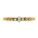 Fope Eka 18ct Yellow Gold 0.58ct Diamond Bracelet, 607B/PAVE.